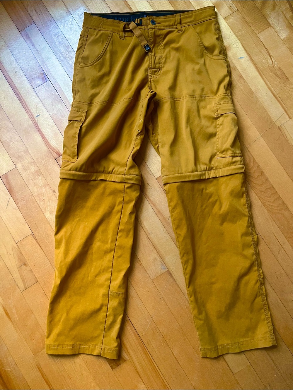 Prana Sage Pants Mens 34x32 Zion Convertible Straight Leg Camping Hiking